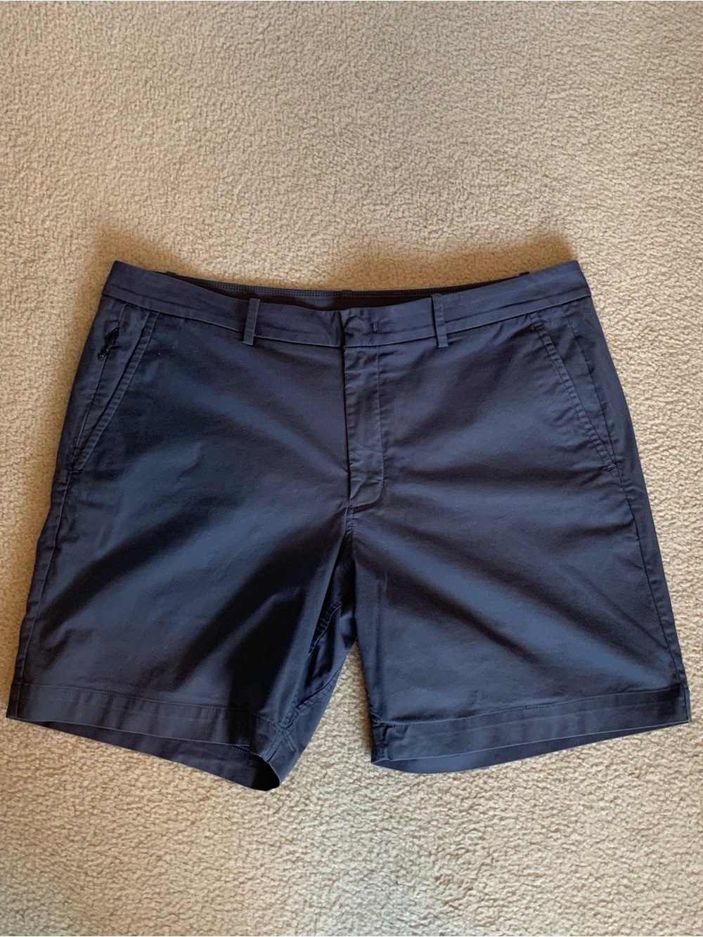 Men's Kit and Ave Navy chino Shorts